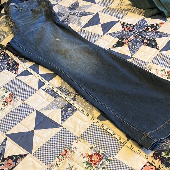 Torrid Button-Fly Blue Jeans - Picture 6 of 7